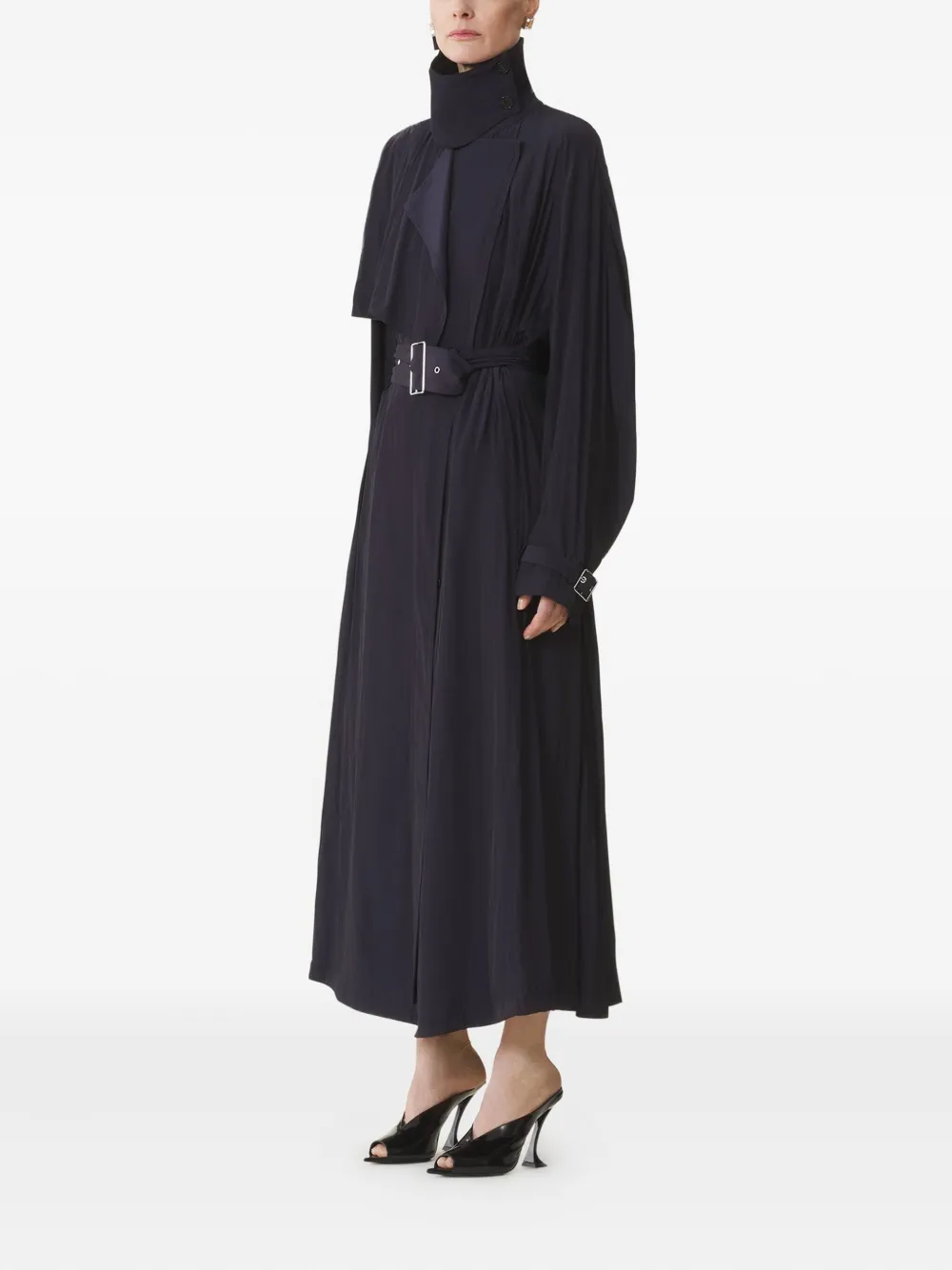 Lanvin Trenchcoat met ceintuur Zwart