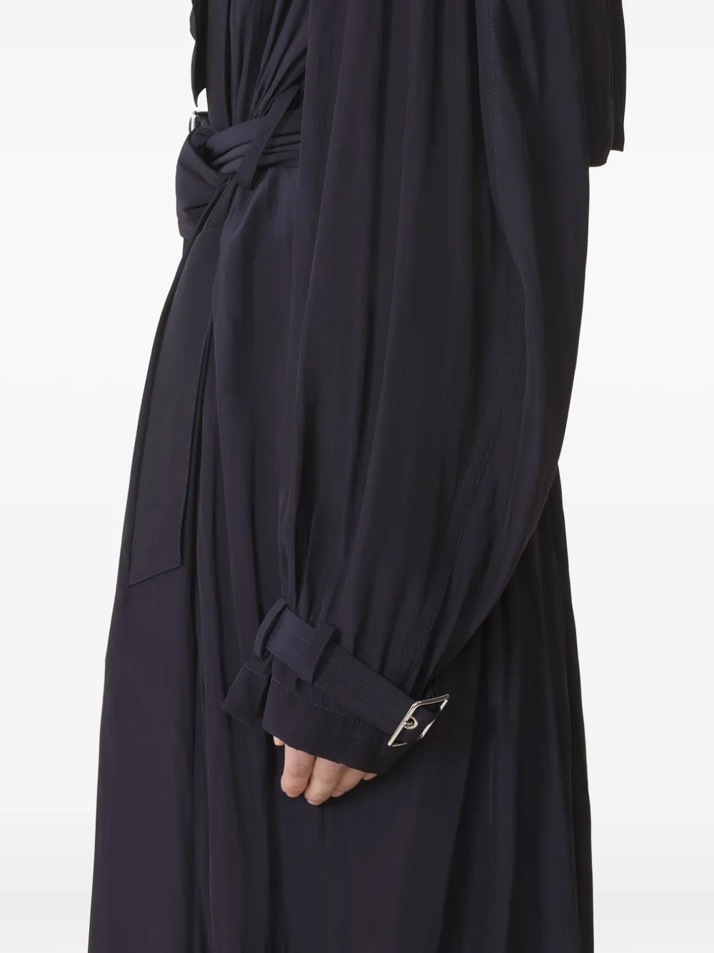 Lanvin Trenchcoat met ceintuur Zwart