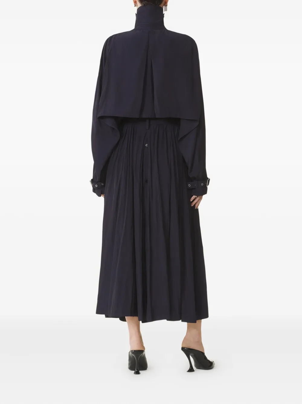 Lanvin Trenchcoat met ceintuur Zwart