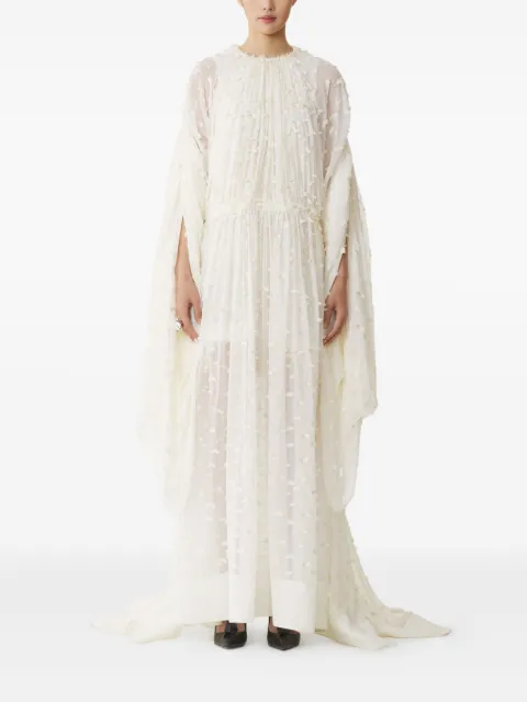 Lanvin pleated maxi dress