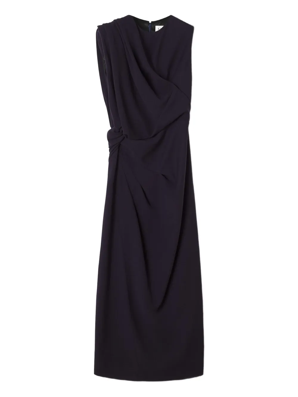 Lanvin draped midi dress | Purple | Image 1