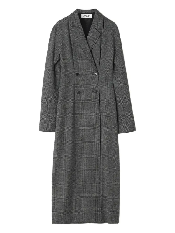 Lanvin double-breasted Midi Dress Grey FARFETCH PH