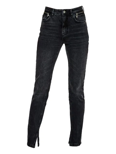 Patrizia Pepe split-hem jeans