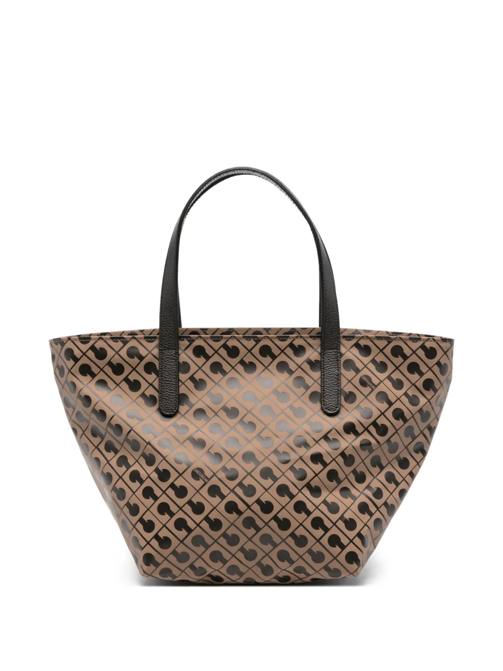 Gherardini monogram-pattern tote bag | Brown | Image 1