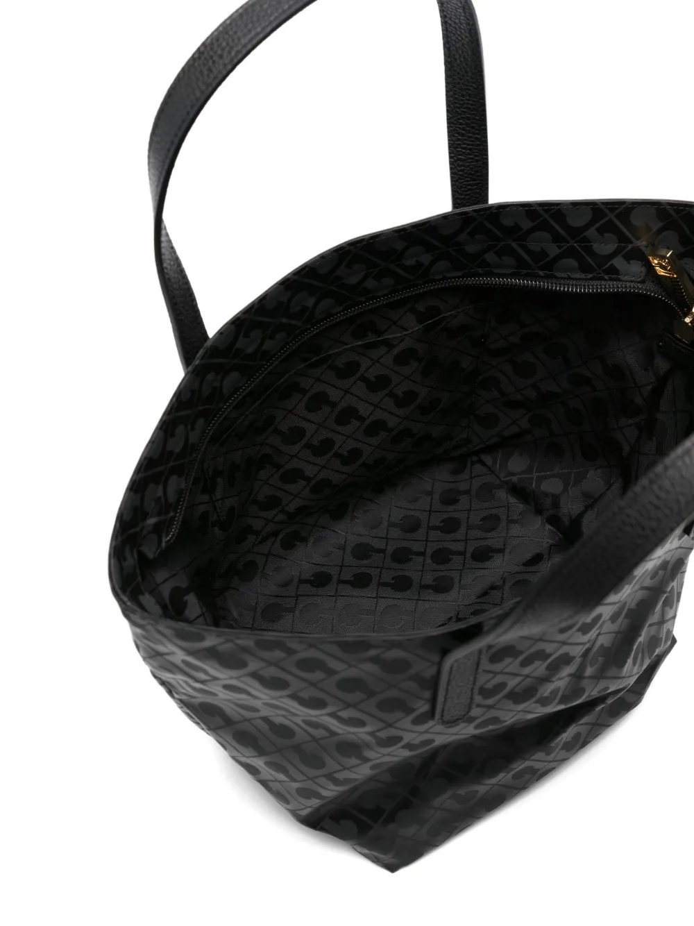 Gherardini Monogram-pattern Tote Bag In Gray