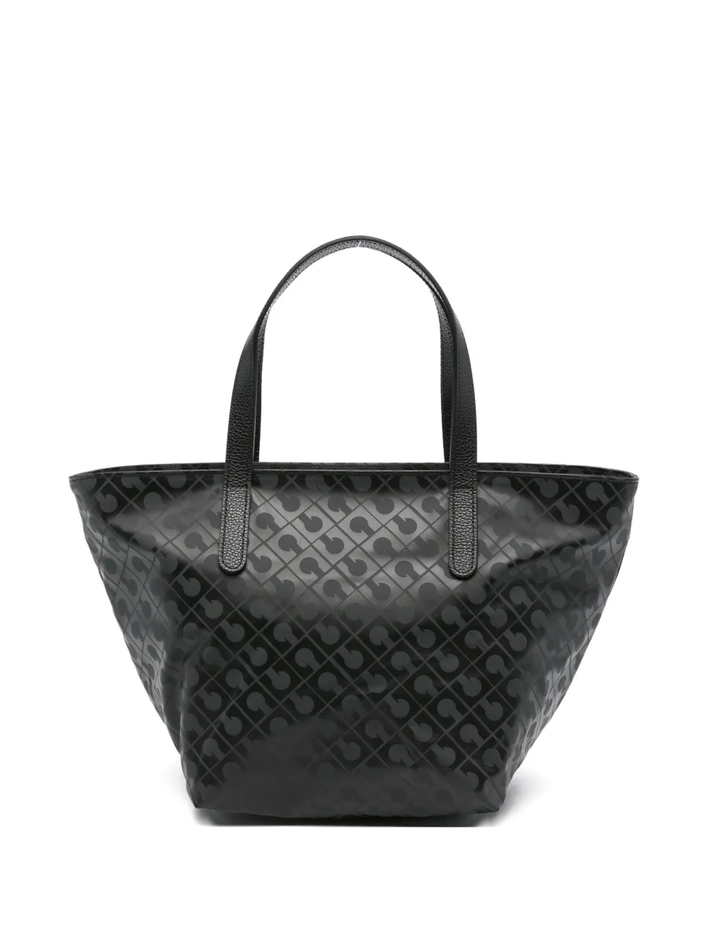 Gherardini Monogram-pattern Tote Bag In Gray