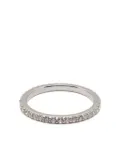APM Monaco Linear Pavé ring - Silver