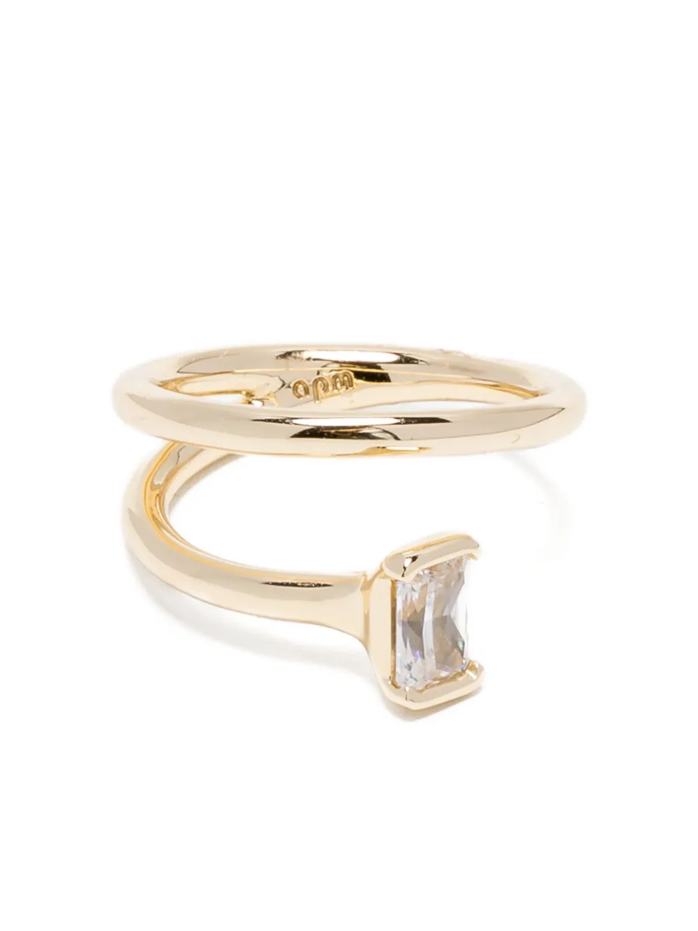 APM Monaco Twist éclat ring | Gold | Image 1