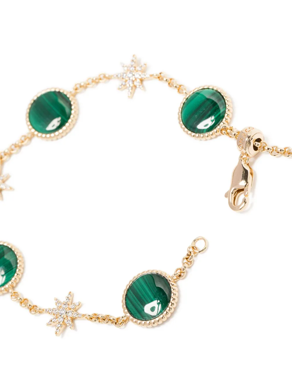 APM Monaco Malachite Météorites armband - Goud
