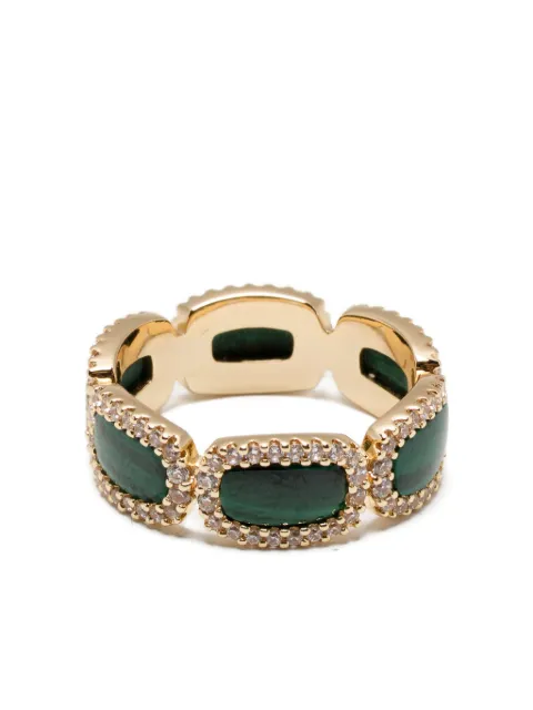 APM Monaco Malachite ring