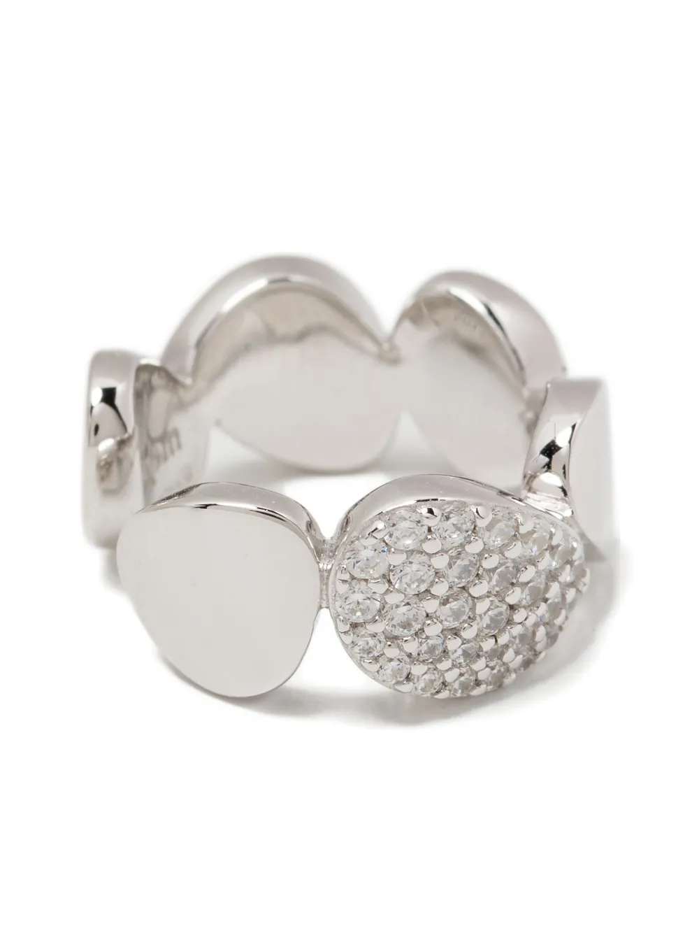 APM Monaco Galet oorcuff - Zilver