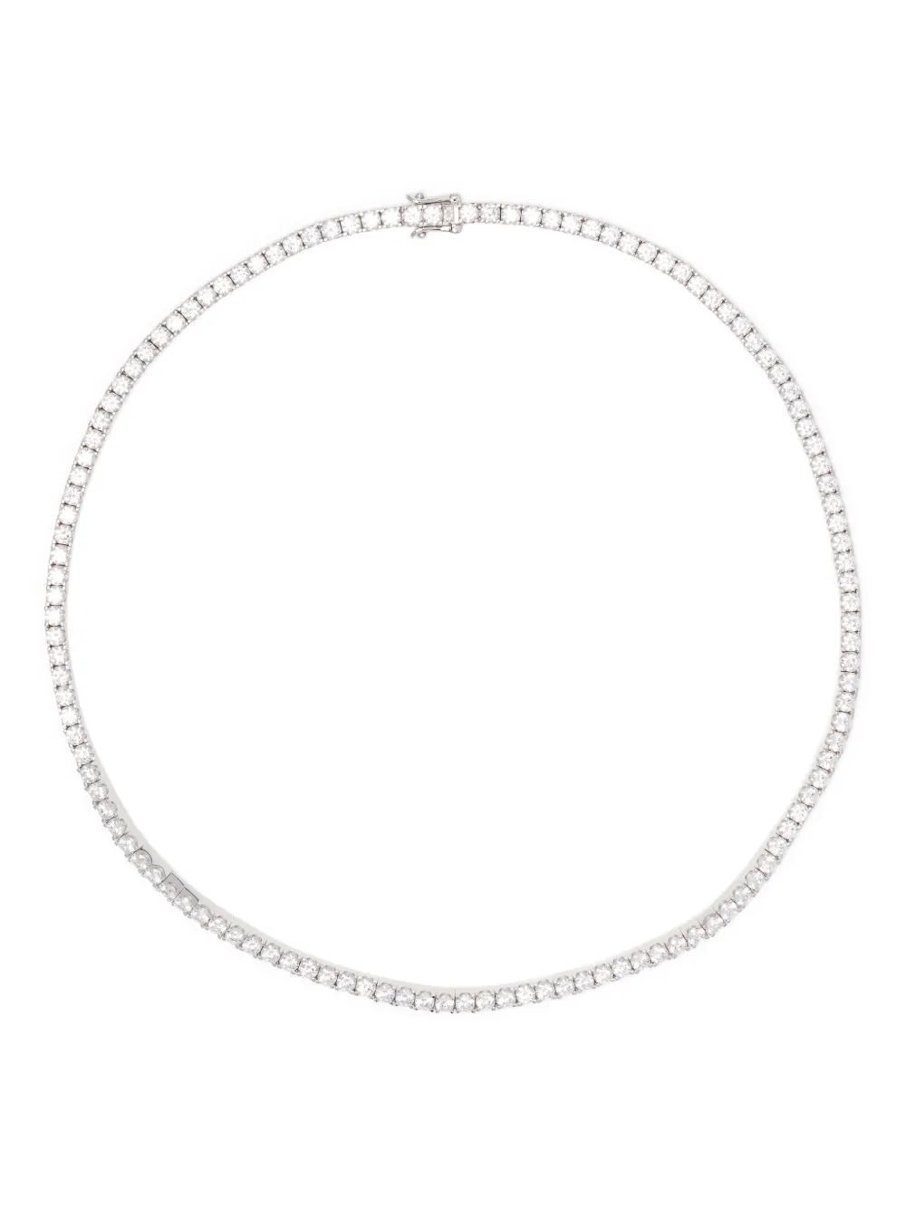 Apm Monaco Pavé Choker In Silver