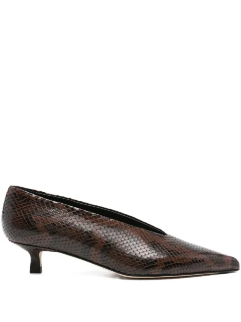 Aeyde 45mm Clara pointed-toe pumps
