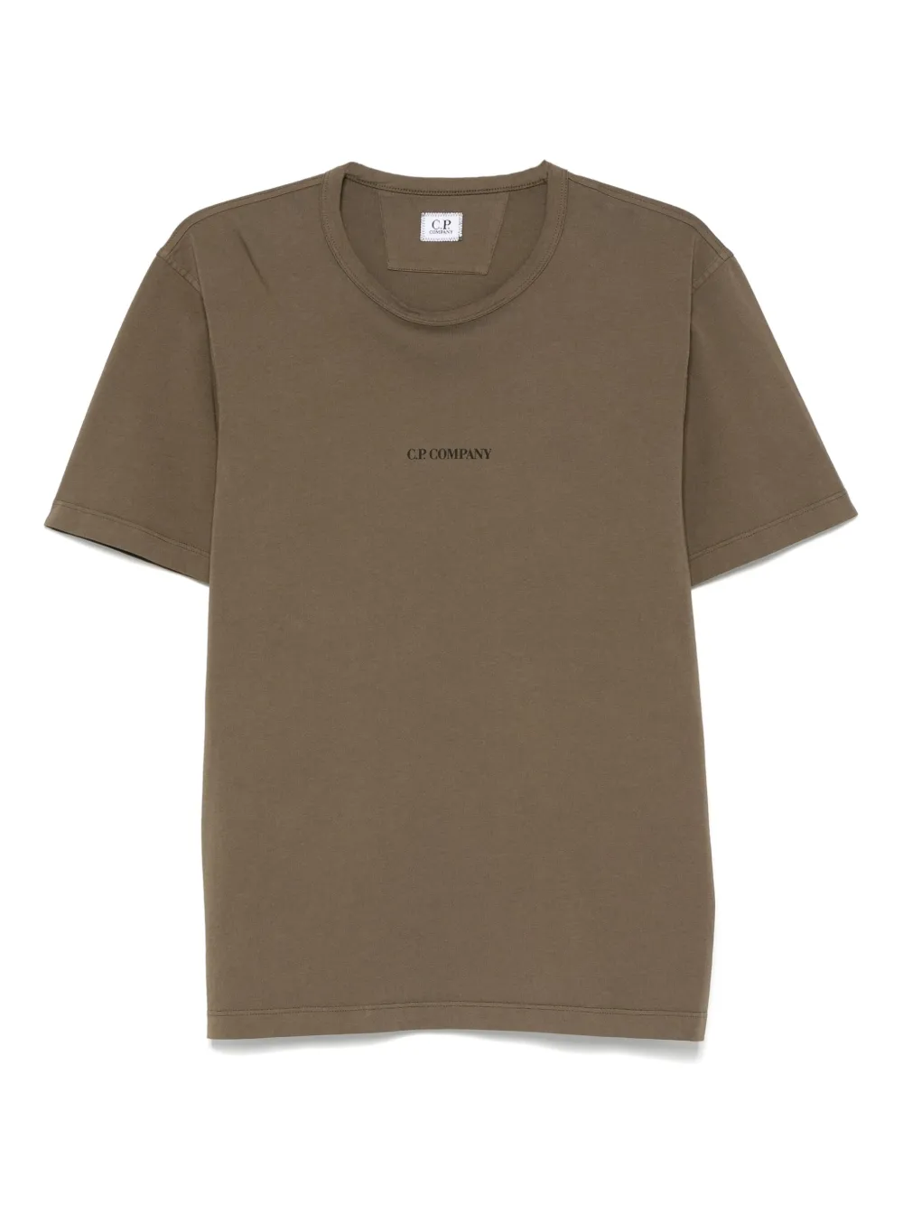 C.P. Company T-shirt met logodetail Groen