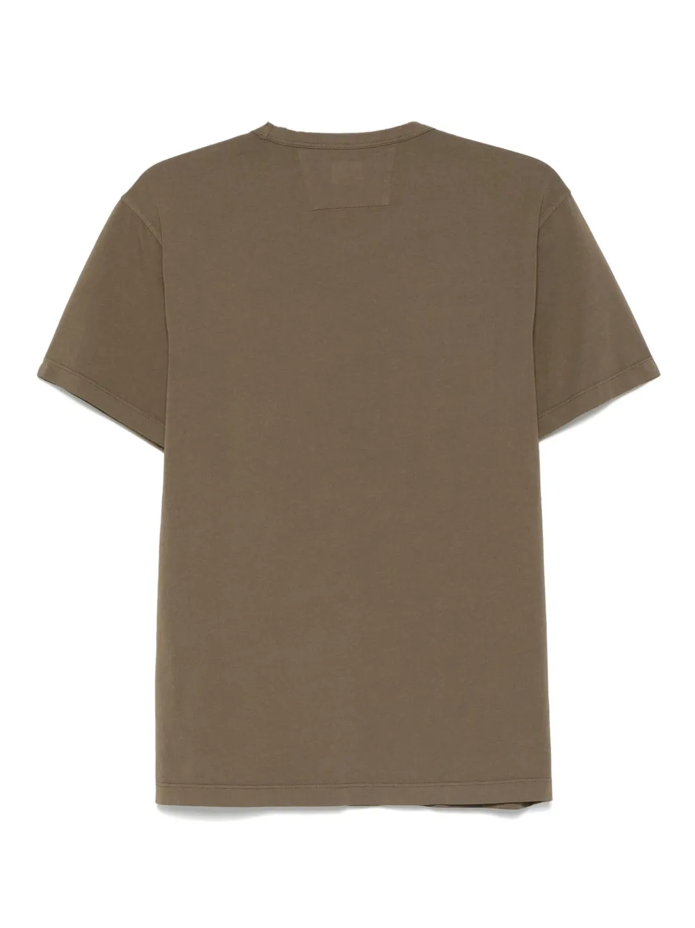 C.P. Company logo-detail cotton T-shirt - Groen