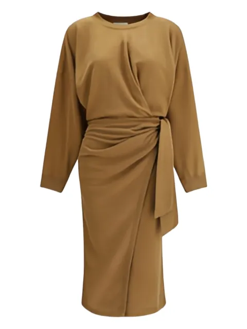 MARANT ÉTOILE Sandrina wrap midi dress