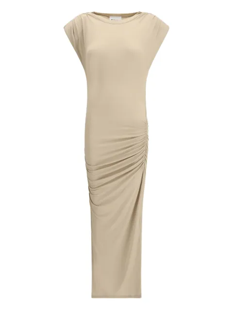 MARANT ÉTOILE side-ruched midi dress
