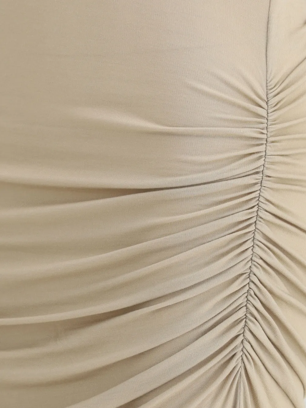 MARANT ÉTOILE Midi-jurk met ruches Beige