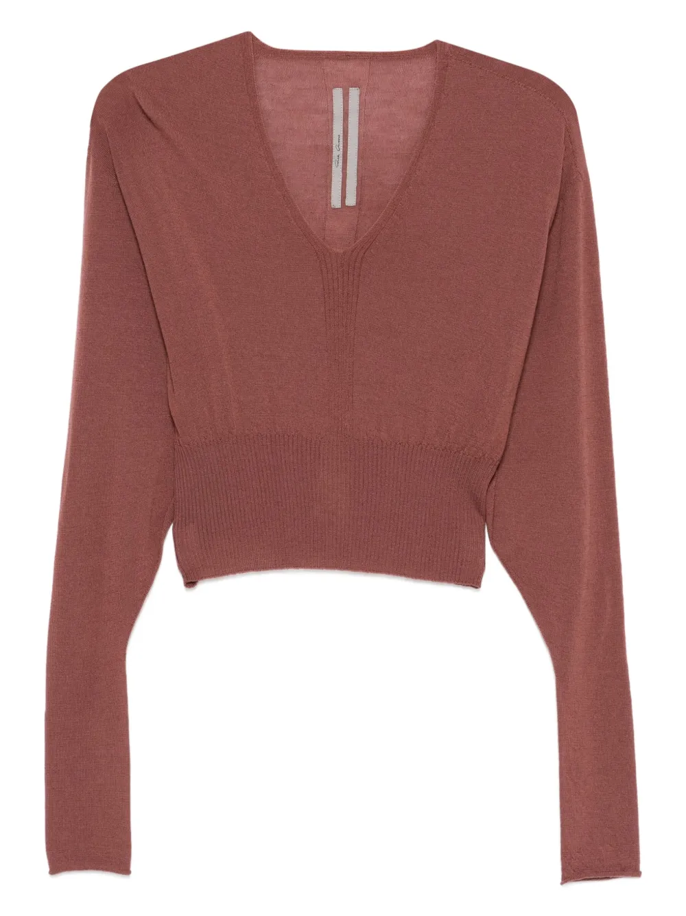 Rick Owens Trui met V-hals Roze