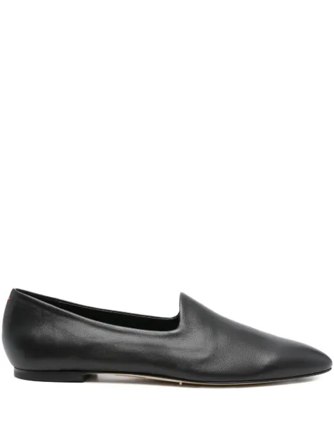 Aeyde Vanna pointed-toe leather loafers