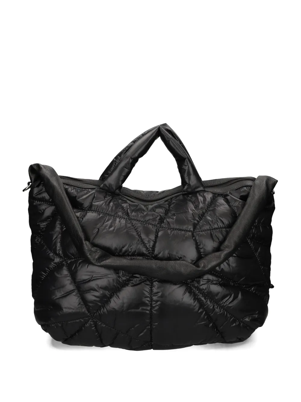 quilted tote bag