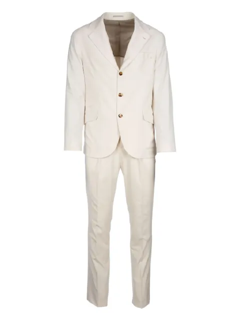Brunello Cucinelli three-button single-breasted suit