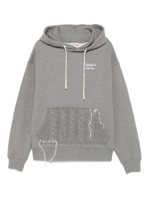 Charles Jeffrey Loverboy cable-knit pocket hoodie