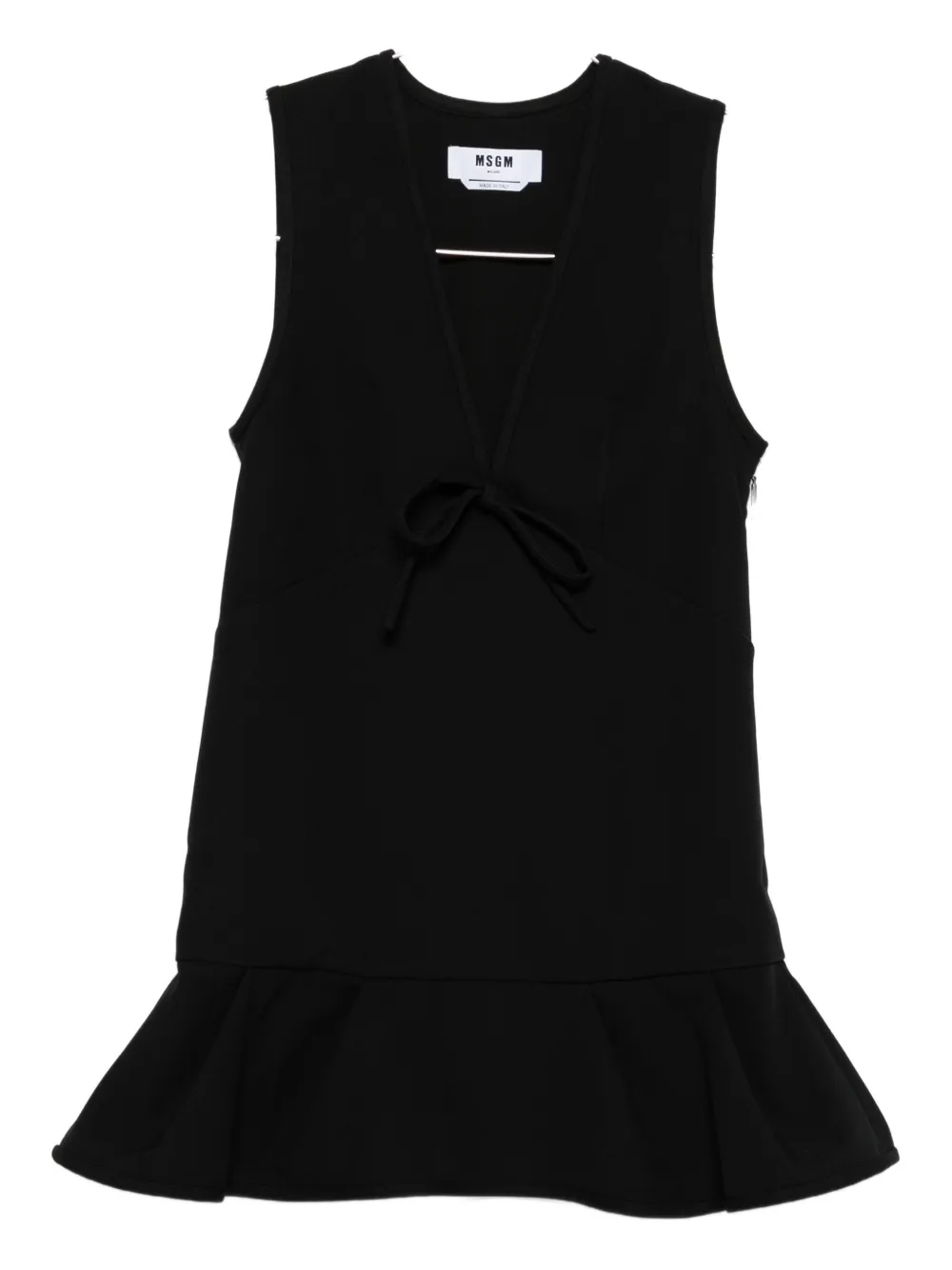 bow-embellished dress