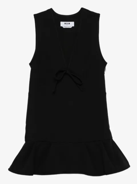 MSGM bow-embellished dress