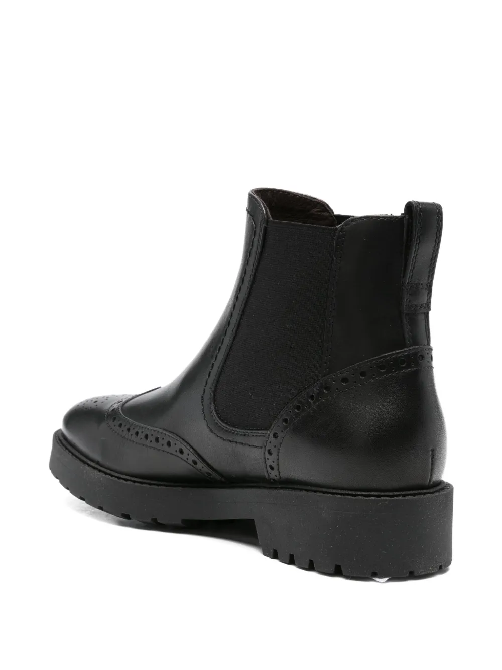 Nero Giardini Brogue-details Boots In Black
