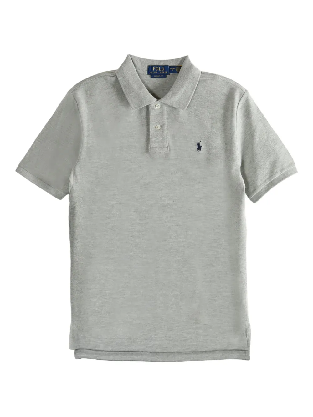 POLO RALPH LAUREN KIDS short-sleeve polo shirt Grijs
