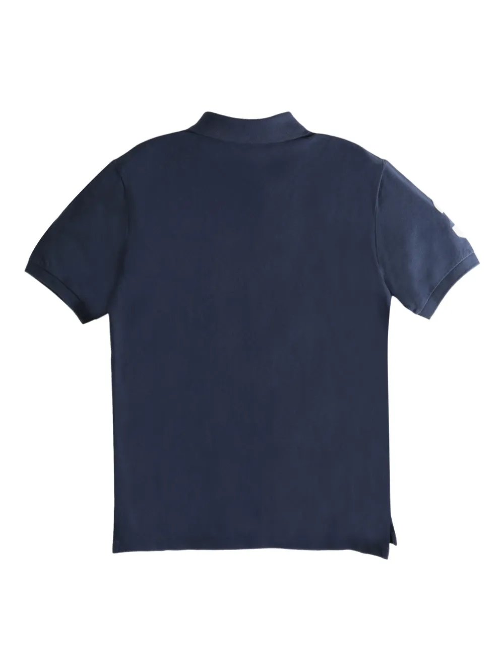 POLO RALPH LAUREN KIDS number-emblem polo shirt Blauw