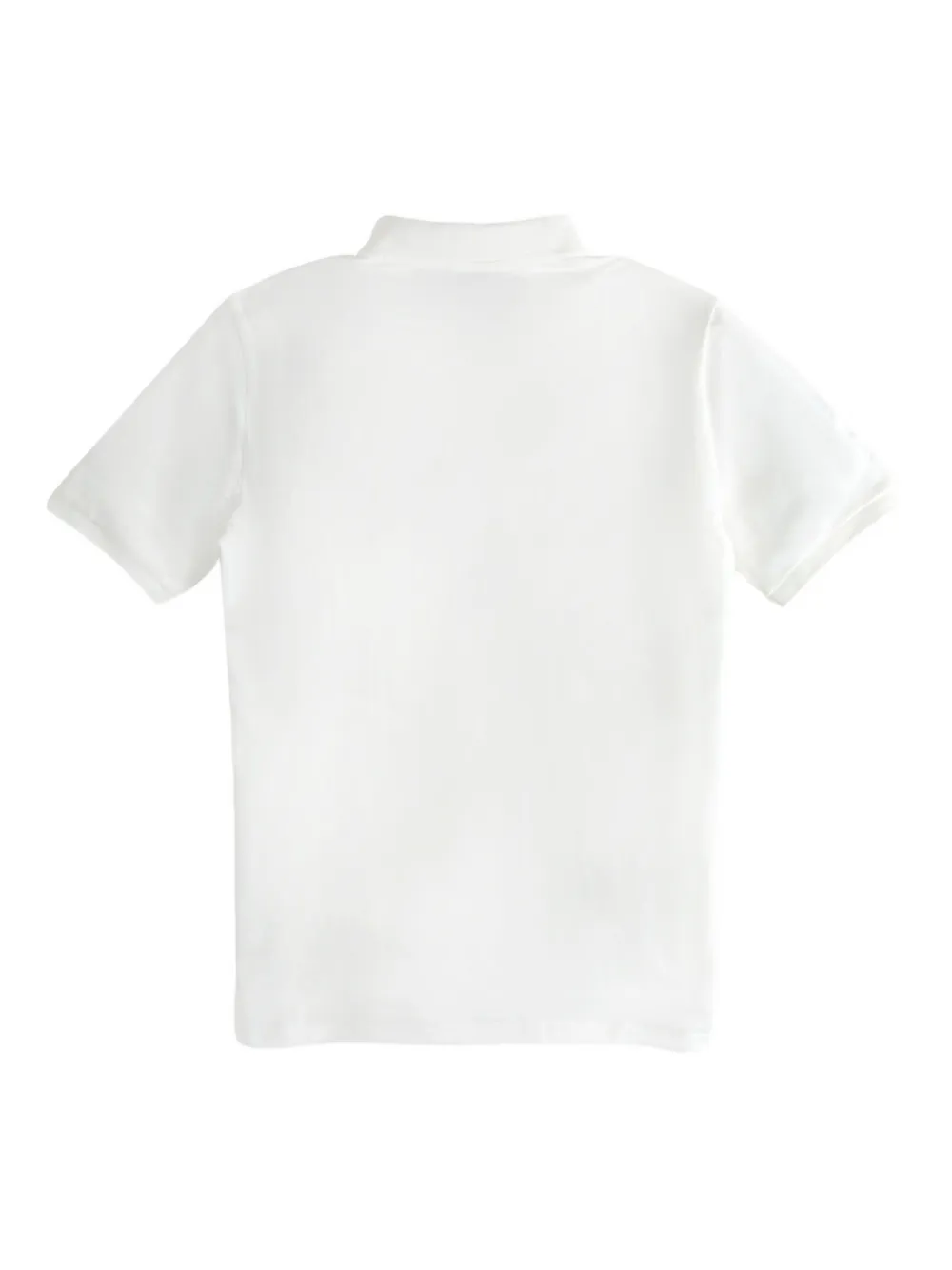 POLO RALPH LAUREN KIDS number-embroidered polo shirt Wit