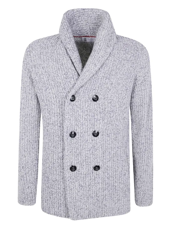 BRUNELLO CUCINELLI グレー カーディガン 【公式通販】