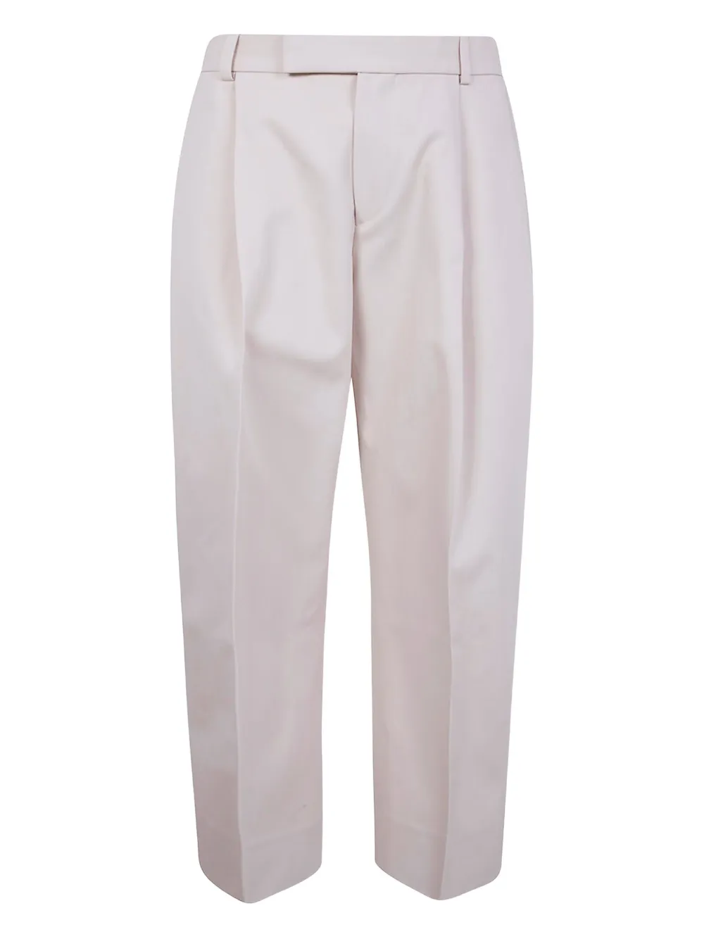 Studio Nicholson pleated cotton straight-leg trousers | Image 1