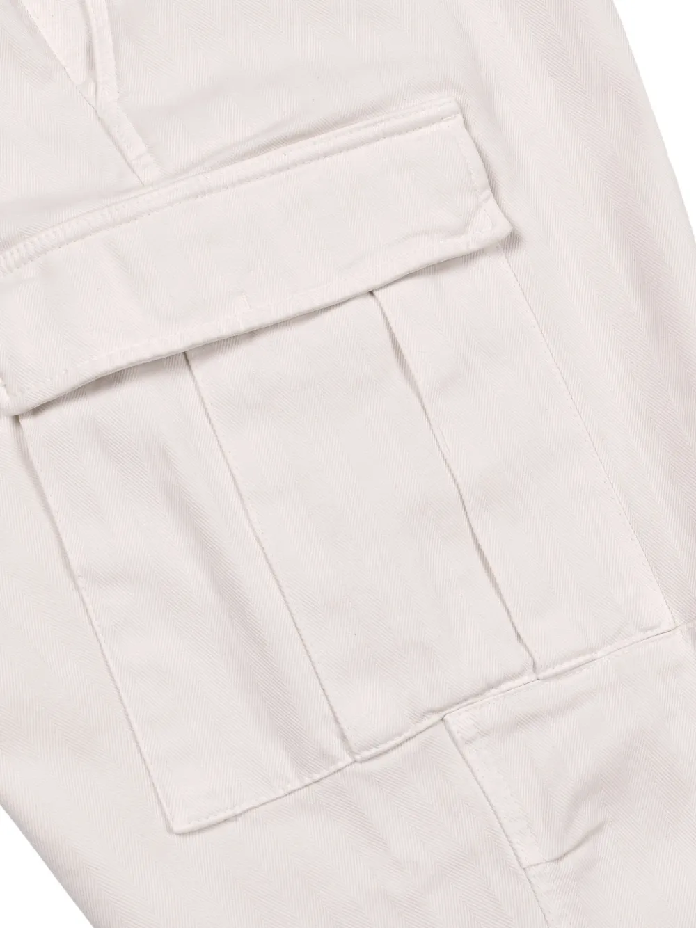 Brunello Cucinelli Broek met cargo zak Beige