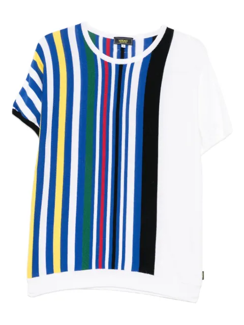 Versace Pre-Owned 2000s striped cotton sweater