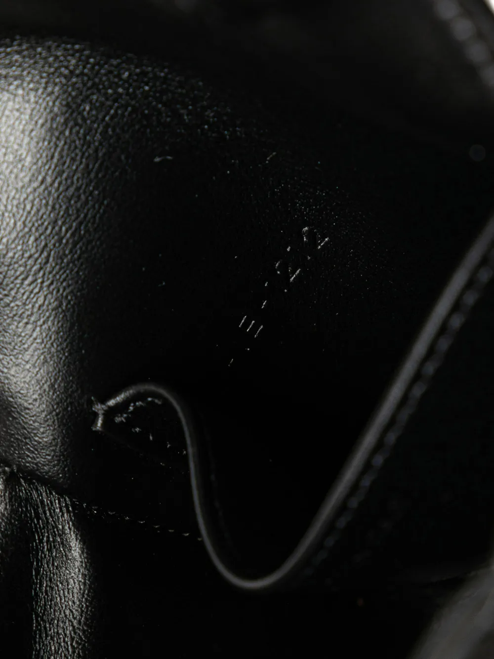 2022 Mini Shiny Calfskin Triomphe Crossbody Bag