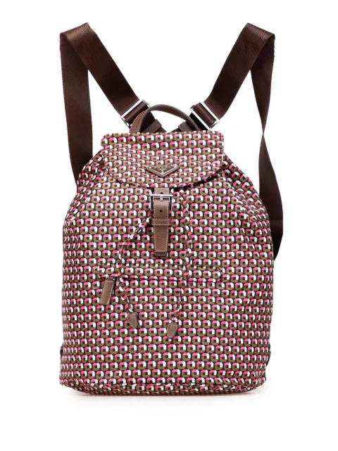 Prada Pre-Owned sac à dos Tessuto Stampato (2013-2025)