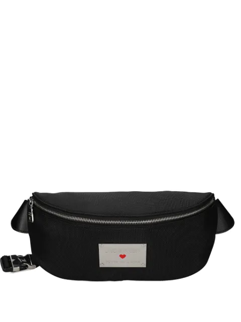 Love Moschino logo-plaque belt bag