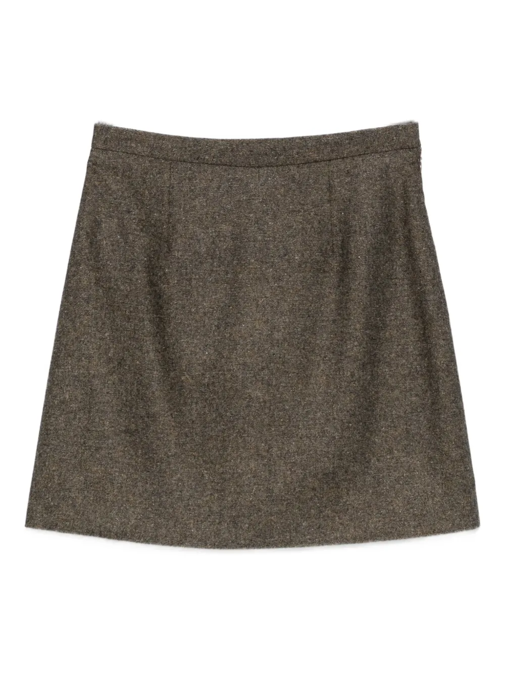A.P.C. Adriana tweed mini-rok Bruin