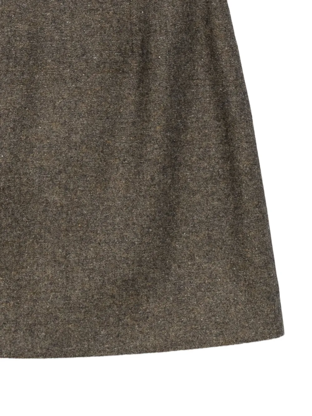  A.p.c. Adriana Tweed Mini Skirt - Brown 
