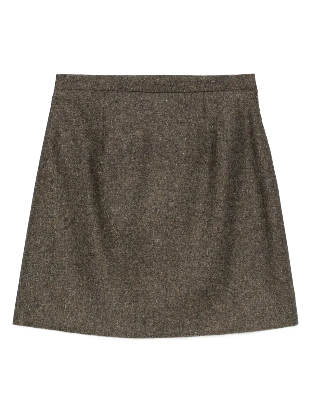 A.P.C. Adriana tweed mini-rok Bruin