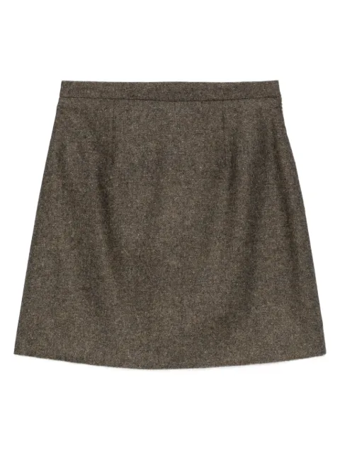 A.P.C. Adriana tweed mini skirt