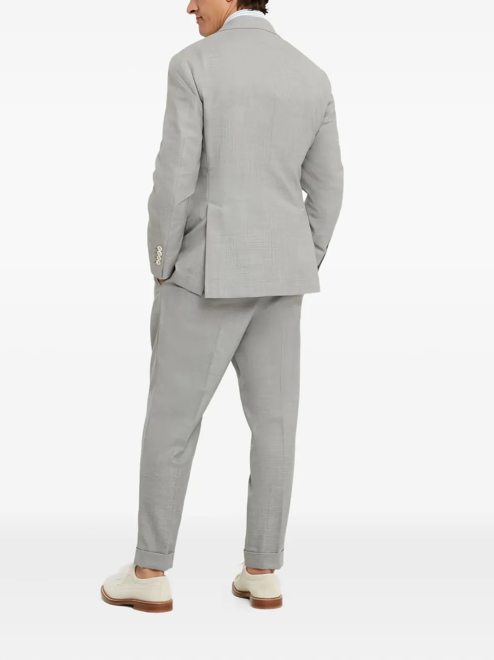 Brunello Cucinelli single-breasted wool suit | Single Breasted Suits | Image 2