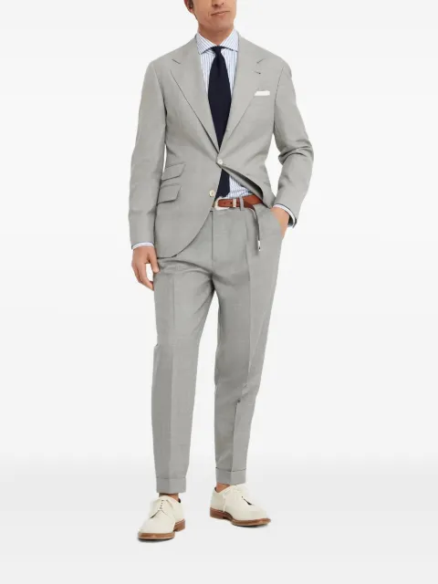 Brunello Cucinelli single-breasted wool suit