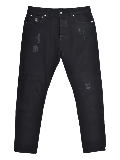 Brunello Cucinelli distressed jeans