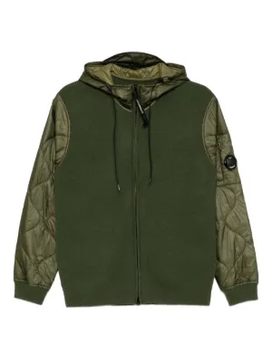C.P. Company ジップアップ カーディガン | グリーン | FARFETCH JP