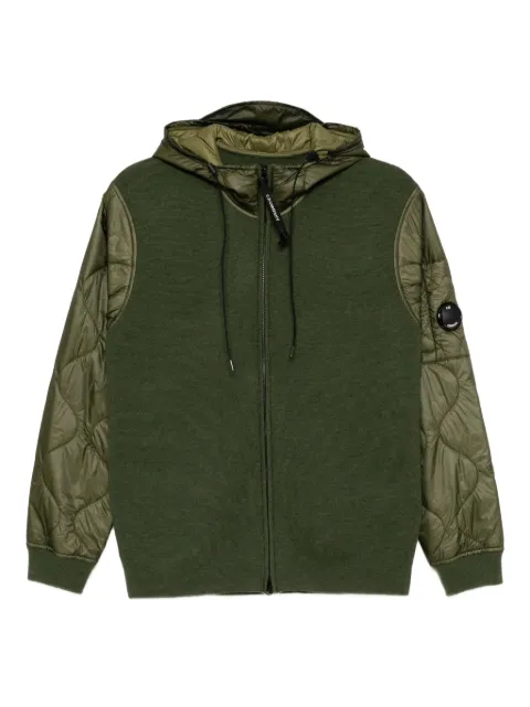 C.P. Company panelled hooded jacket
