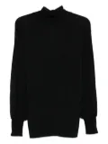 Antonino Valenti high-neck balloon-sleeve mini dress - Black